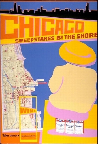 Bud Chicago Poster by Ryan Bozis Mixed Media ~ 24 x 18 Bud Chicago Poster by Ryan Bozis Mixed Media ~ 24 x 18