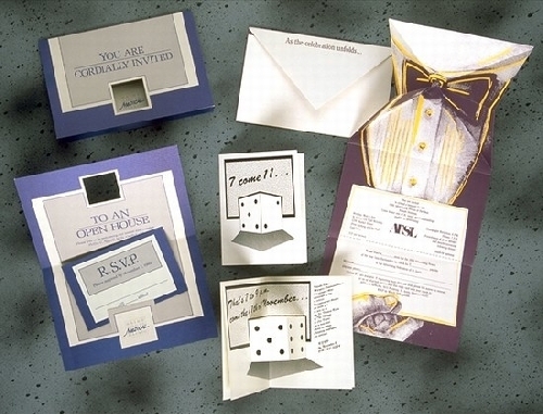 Invitations by Ryan Bozis Offset Lithography ~ various x sundry Invitations by Ryan Bozis Offset Lithography ~ various x sundry