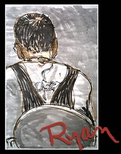 Portrait III ? La-Z-Boy by Ryan Bozis Ink ~ 28 x 18 Portrait III ? La-Z-Boy by Ryan Bozis Ink ~ 28 x 18