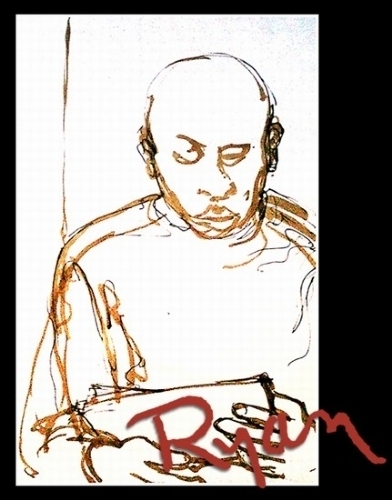 Portrait II by Ryan Bozis Ink ~ 28 x 18 Portrait II by Ryan Bozis Ink ~ 28 x 18