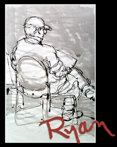 Portrait I by Ryan Bozis Ink ~ 28 x 18 Portrait I by Ryan Bozis Ink ~ 28 x 18