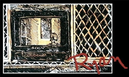 Manpower ? Hey, I'm on TV by Ryan Bozis Ink ~ 13 x 20 Manpower ? Hey, I'm on TV by Ryan Bozis Ink ~ 13 x 20
