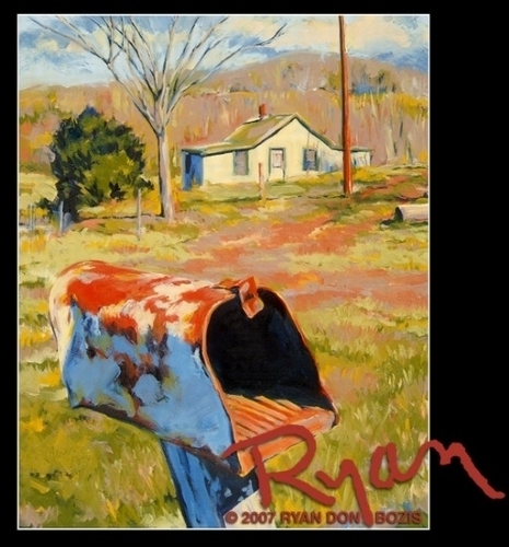 Highway 29<br>29 Poorhouse Road by Ryan Bozis Oil ~ 20 x 16 Highway 29<br>29 Poorhouse Road by Ryan Bozis Oil ~ 20 x 16