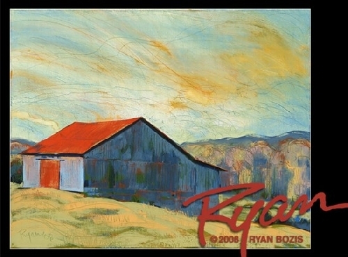 Highway 29<br>Fresh Paint No. 1 by Ryan Bozis Oil ~ 16 x 20 Highway 29<br>Fresh Paint No. 1 by Ryan Bozis Oil ~ 16 x 20