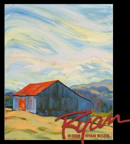 Highway 29<br>Fresh Paint No. 2 by Ryan Bozis Oil ~ 20 x 16 Highway 29<br>Fresh Paint No. 2 by Ryan Bozis Oil ~ 20 x 16
