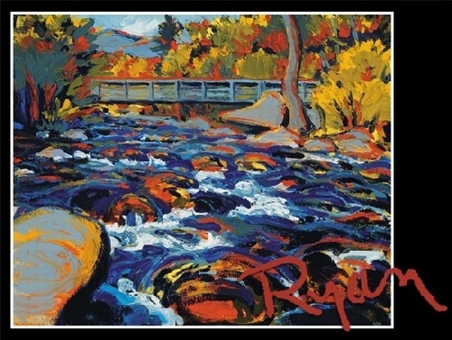 Tye River Footbridge No. 3 by Ryan Bozis Oil ~ 20 x 24 Tye River Footbridge No. 3 by Ryan Bozis Oil ~ 20 x 24