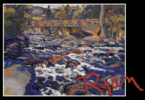 Tye River Footbridge No. 4 by Ryan Bozis Oil ~ 10 x 13 Tye River Footbridge No. 4 by Ryan Bozis Oil ~ 10 x 13