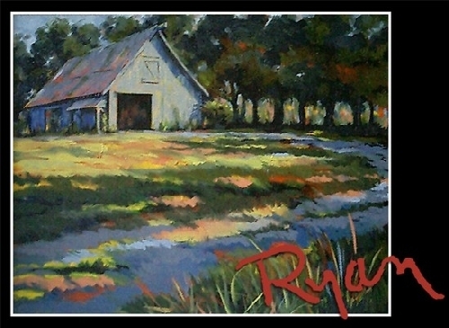 Tuckahoe Plantation No. 3 by Ryan Bozis Oil ~ 24 x 30 Tuckahoe Plantation No. 3 by Ryan Bozis Oil ~ 24 x 30