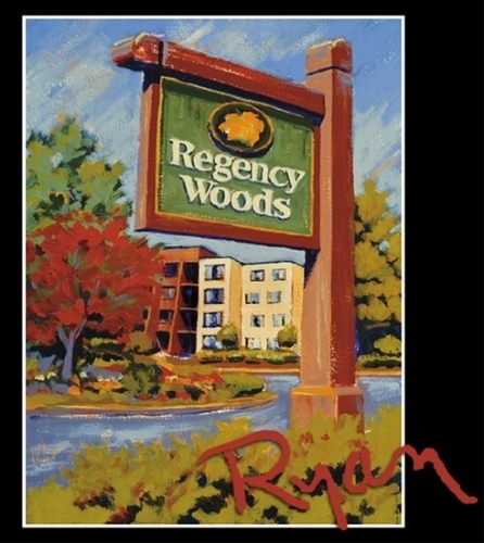 Regency Woods Community by Ryan Bozis Oil ~ 24 x 18 Regency Woods Community by Ryan Bozis Oil ~ 24 x 18
