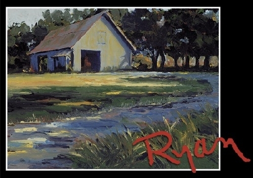 Tuckahoe Plantation No. 2 by Ryan Bozis Oil ~ 10 x 13 Tuckahoe Plantation No. 2 by Ryan Bozis Oil ~ 10 x 13