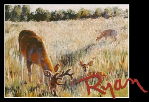Big Meadows Family Portrait by Ryan Bozis Oil ~ 12 x 16 Big Meadows Family Portrait by Ryan Bozis Oil ~ 12 x 16