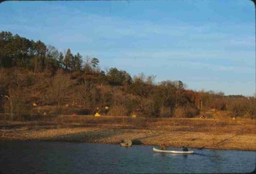 original--0124 canoe, boat, tents