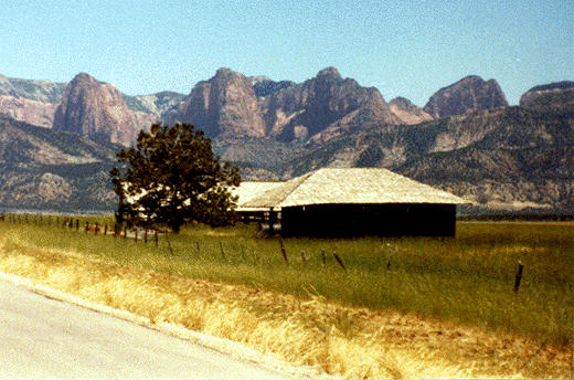 near zion